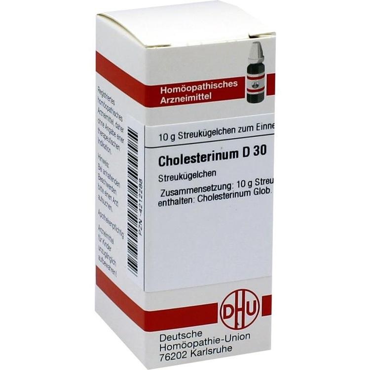 CHOLESTERINUM D 30 Globuli 10 g