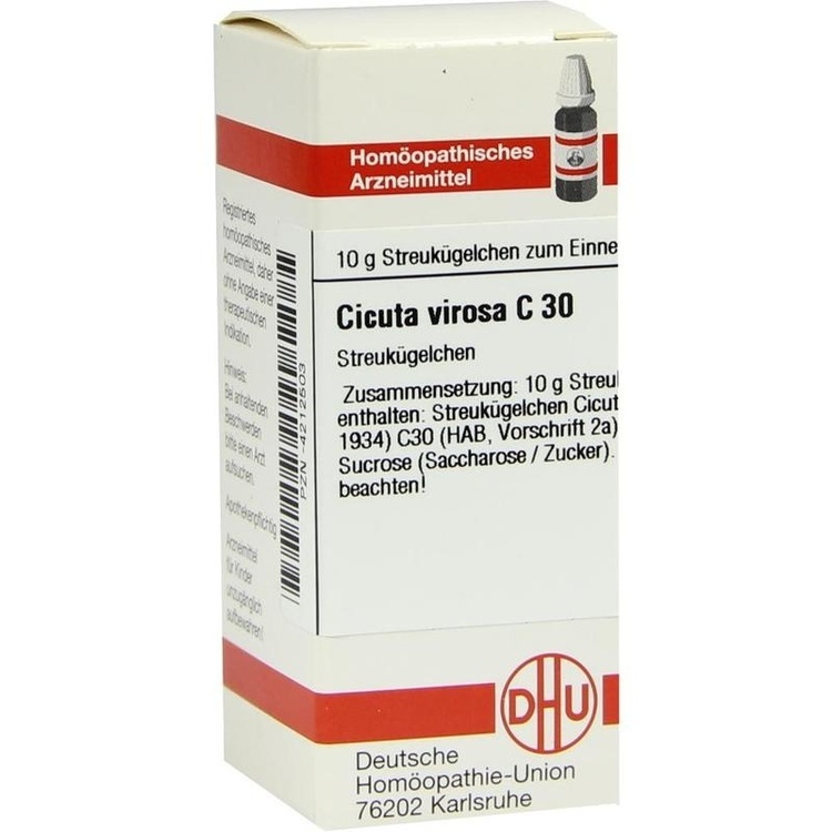 CICUTA VIROSA C 30 Globuli 10 g