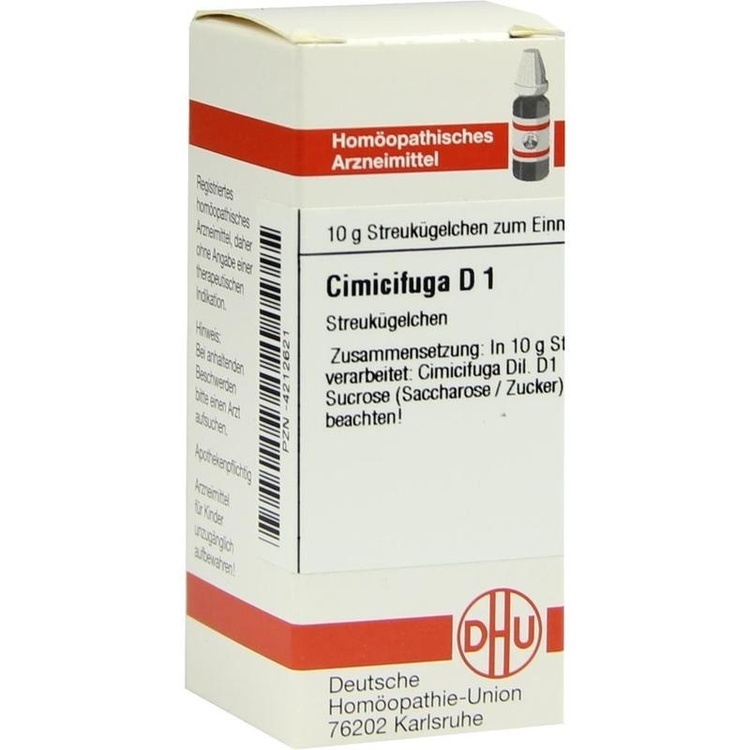 CIMICIFUGA D 1 Globuli 10 g