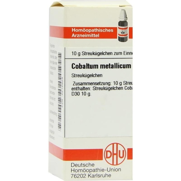 COBALTUM METALLICUM D 30 Globuli 10 g