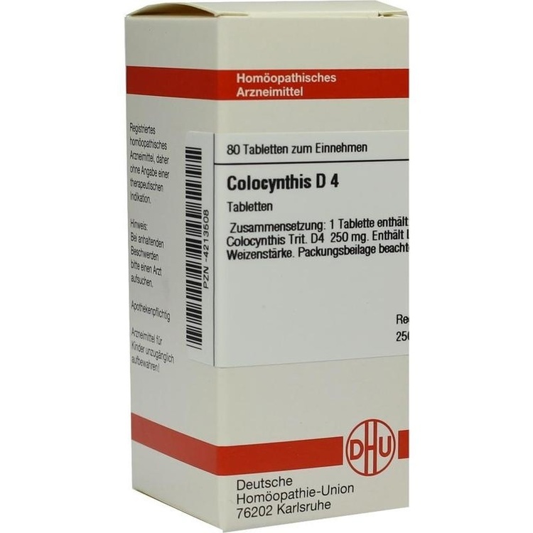 COLOCYNTHIS D 4 Tabletten 80 St