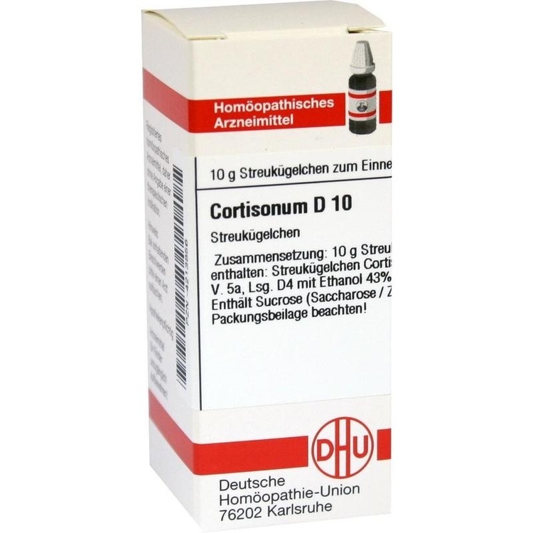 CORTISONUM D 10 Globuli 10 g