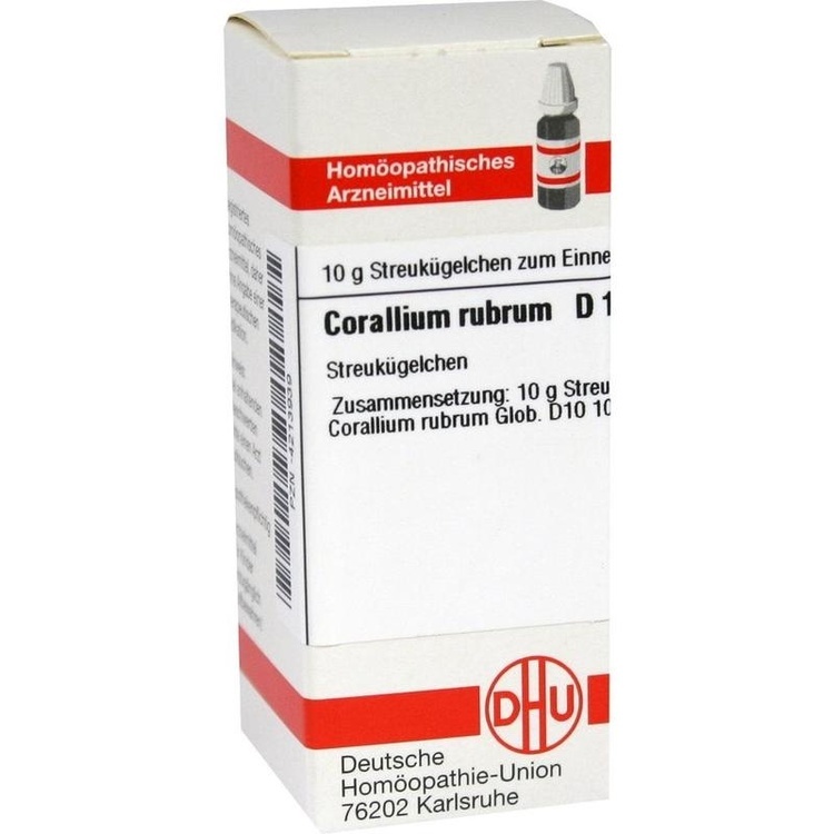 CORALLIUM RUBRUM D 10 Globuli 10 g