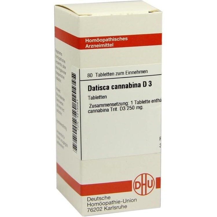 DATISCA cannabina D 3 Tabletten 80 St