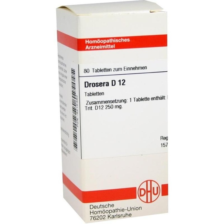 DROSERA D 12 Tabletten 80 St