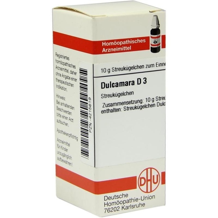 DULCAMARA D 3 Globuli 10 g