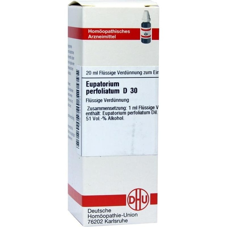 EUPATORIUM PERFOLIATUM D 30 Dilution 20 ml