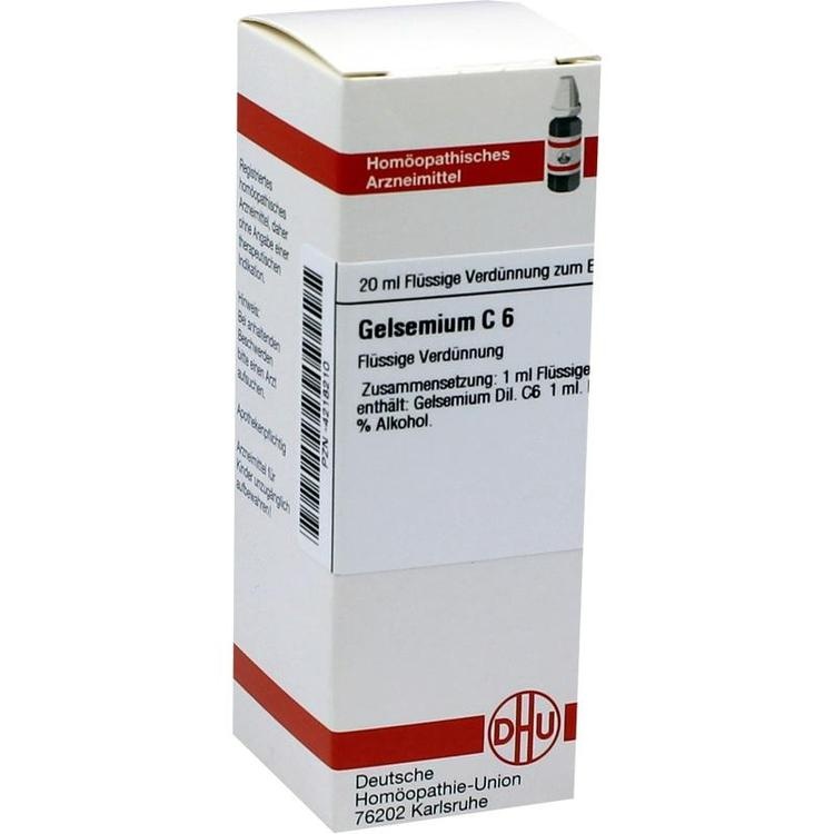 GELSEMIUM C 6 Dilution 20 ml