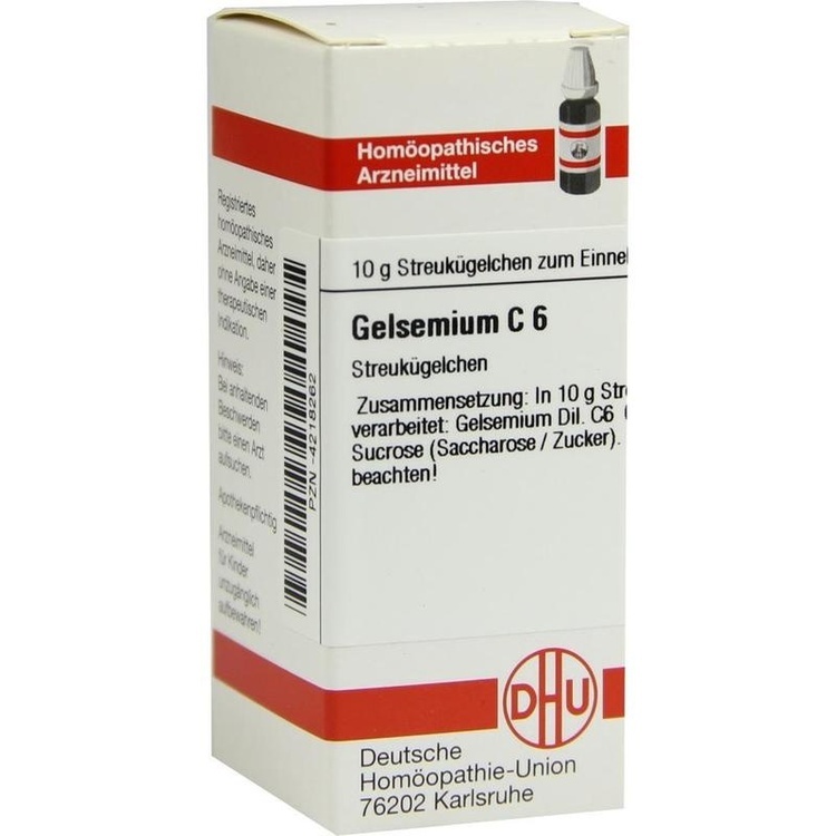 GELSEMIUM C 6 Globuli 10 g