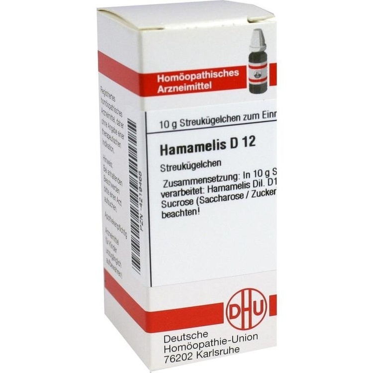 HAMAMELIS D 12 Globuli 10 g