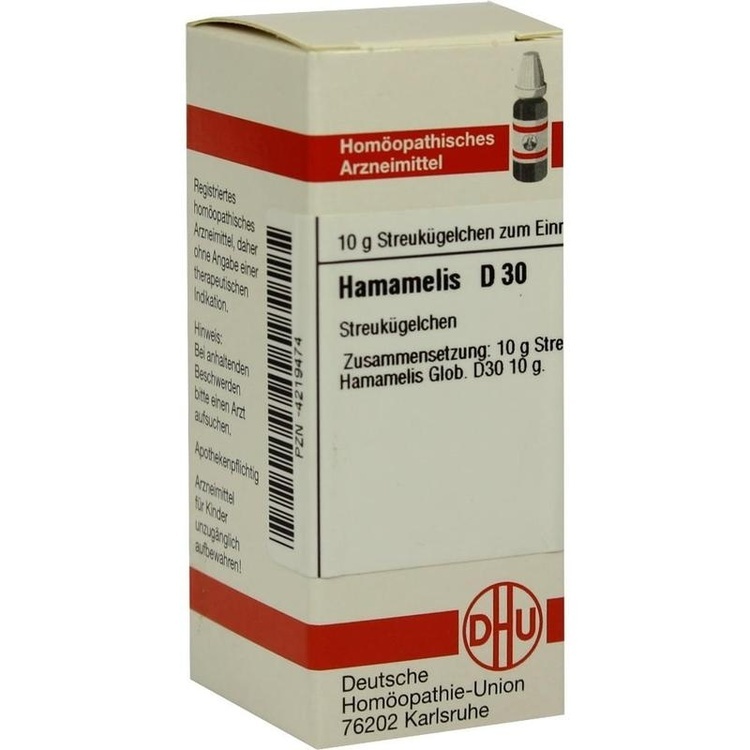 HAMAMELIS D 30 Globuli 10 g