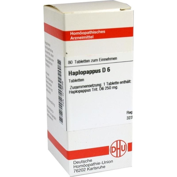 HAPLOPAPPUS D 6 Tabletten 80 St