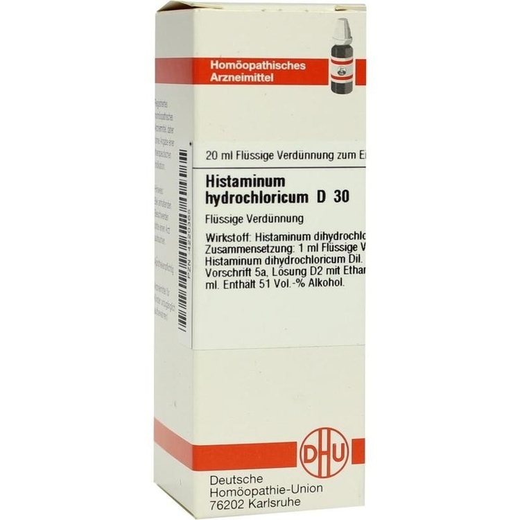 HISTAMINUM hydrochloricum D 30 Dilution 20 ml