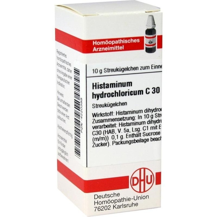 HISTAMINUM hydrochloricum C 30 Globuli 10 g