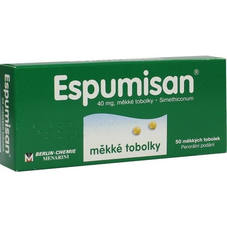 ESPUMISAN Perlen 40 mg Weichkapseln 50 St