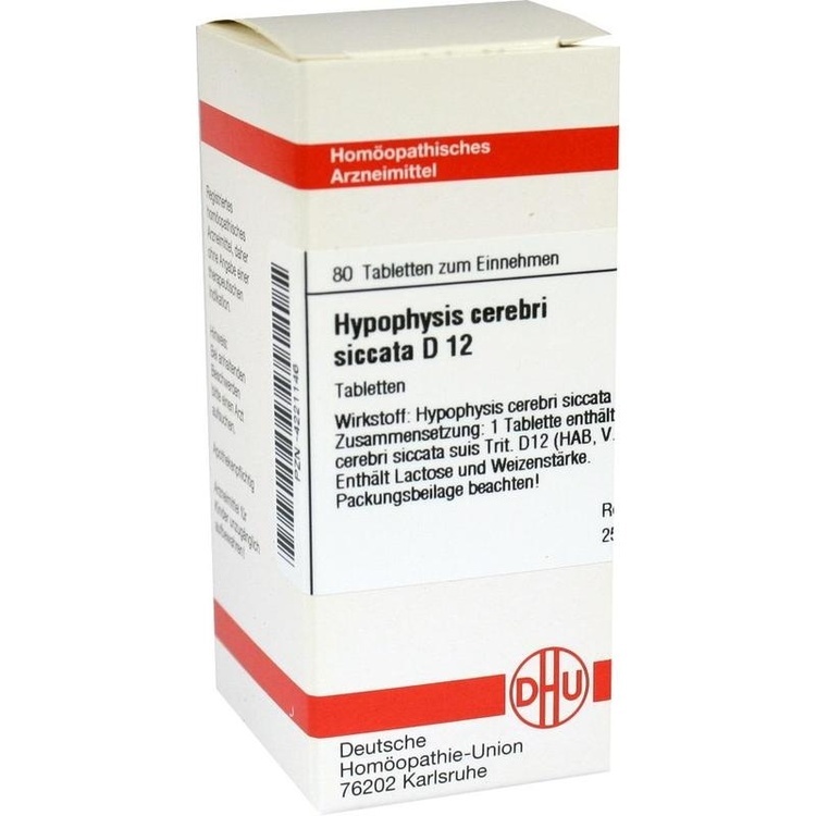 HYPOPHYSIS CEREBRI siccata D 12 Tabletten 80 St