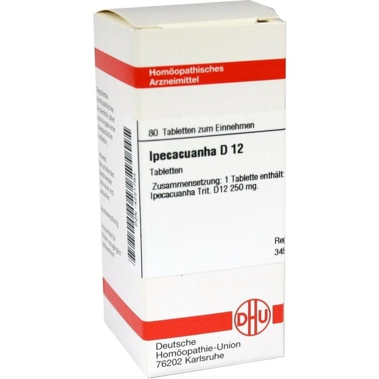 IPECACUANHA D 12 Tabletten 80 St