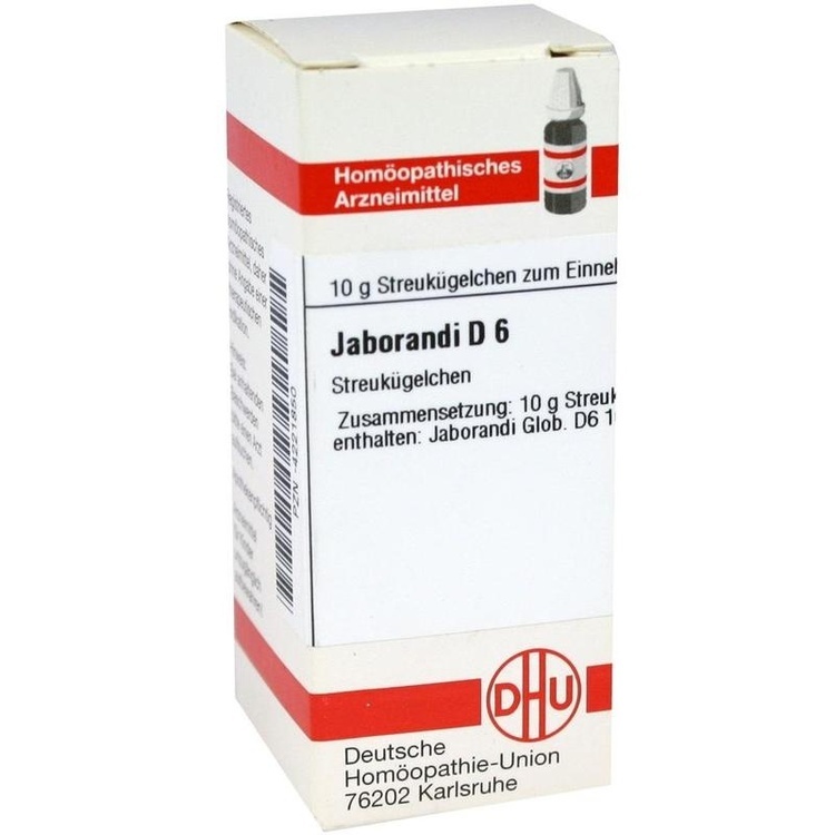 JABORANDI D 6 Globuli 10 g