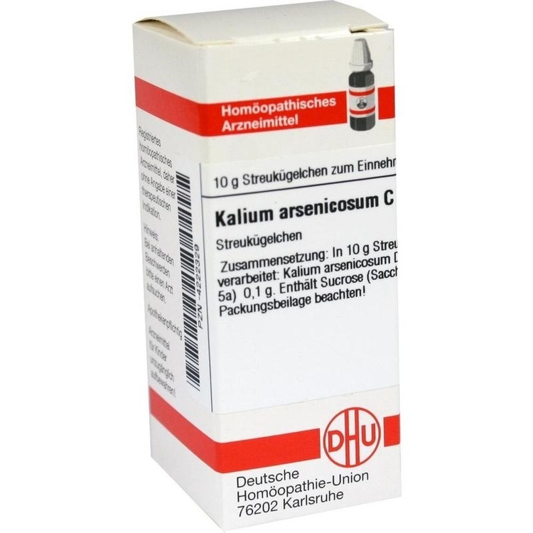 KALIUM ARSENICOSUM C 30 Globuli 10 g