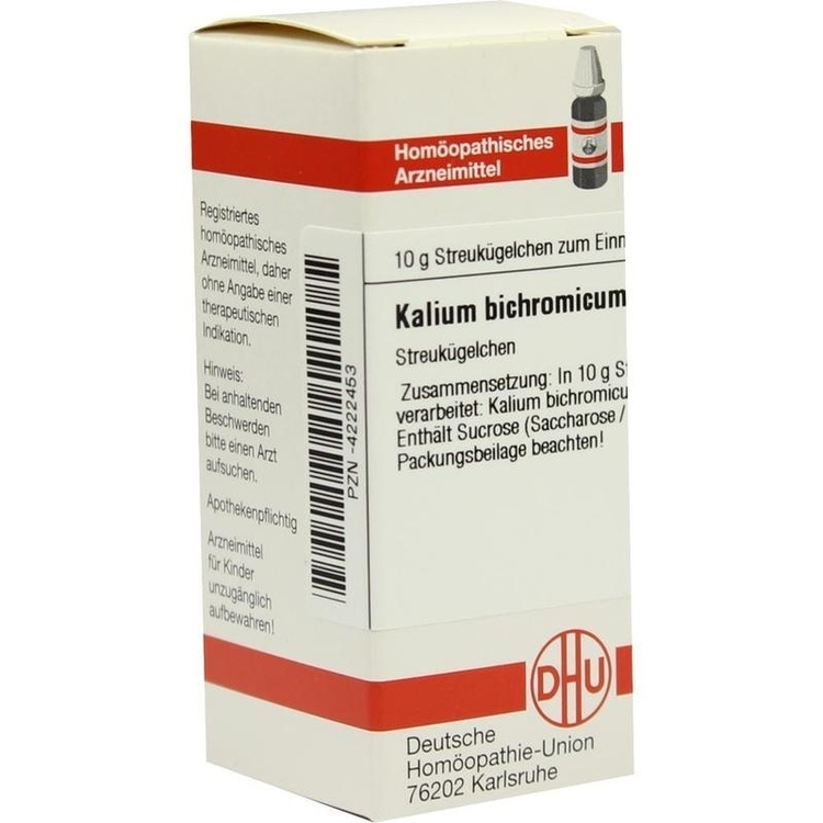 KALIUM BICHROMICUM C 6 Globuli 10 g