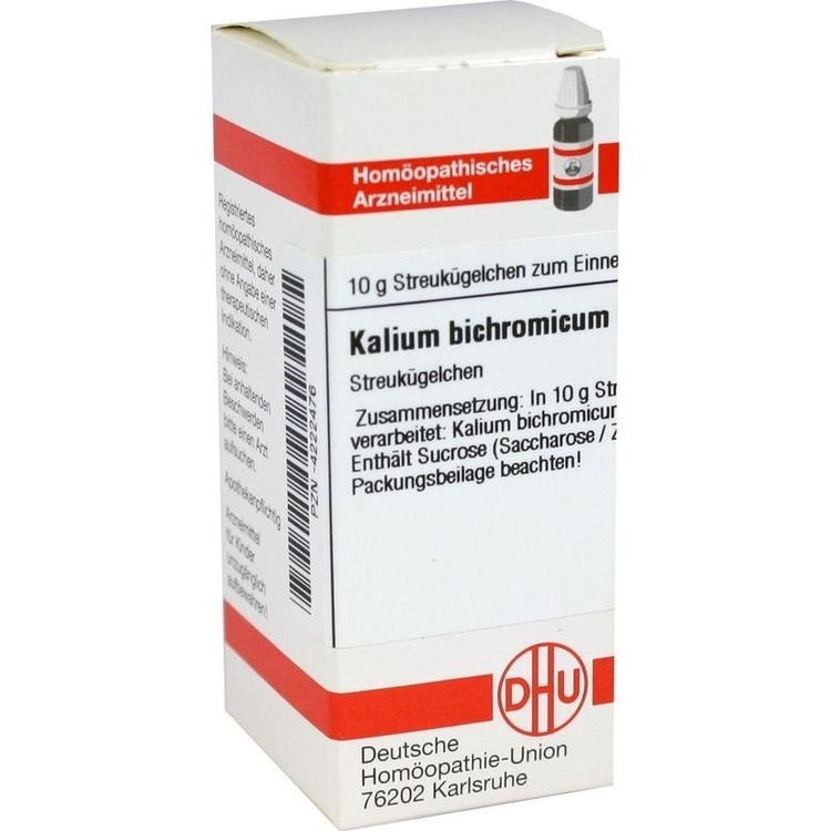 KALIUM BICHROMICUM C 12 Globuli 10 g