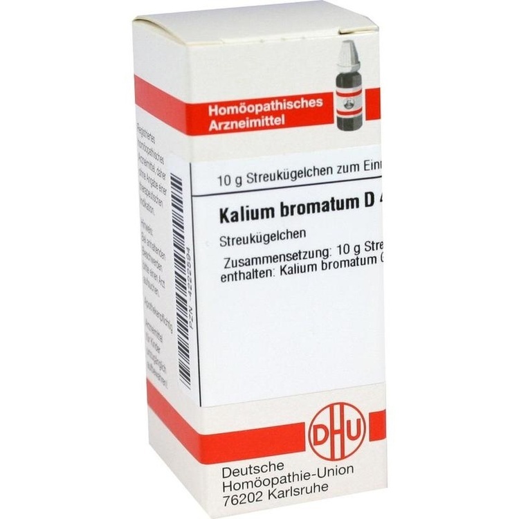 KALIUM BROMATUM D 4 Globuli 10 g