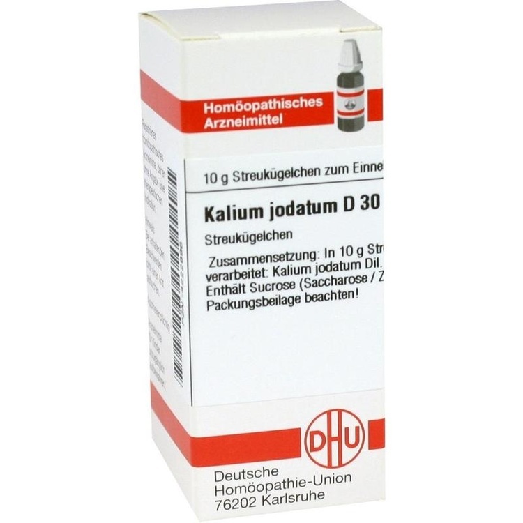 KALIUM JODATUM D 30 Globuli 10 g