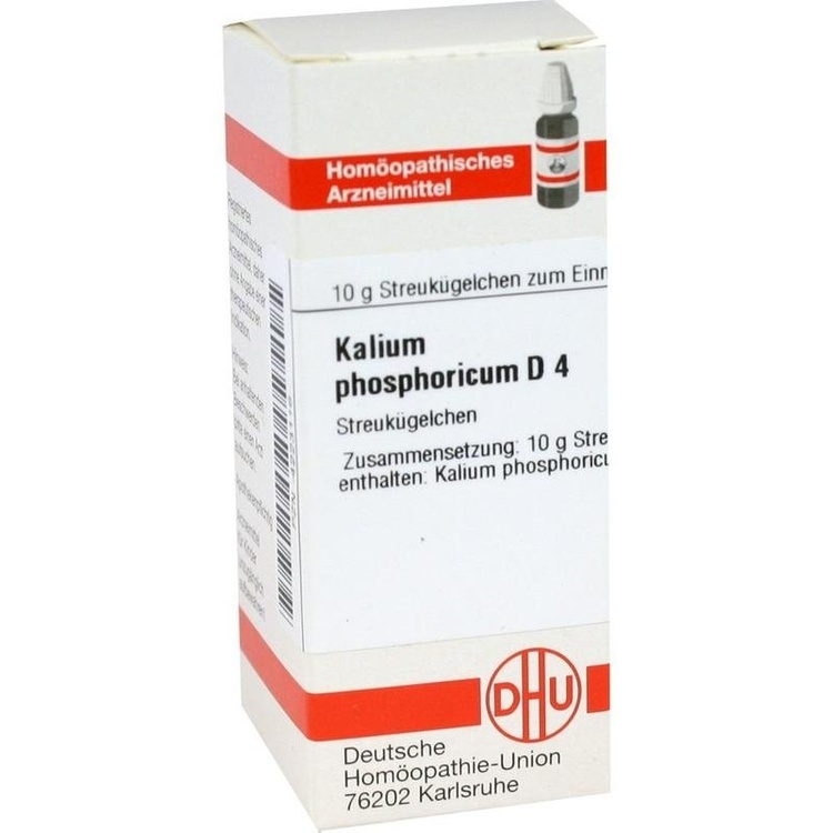 KALIUM PHOSPHORICUM D 4 Globuli 10 g