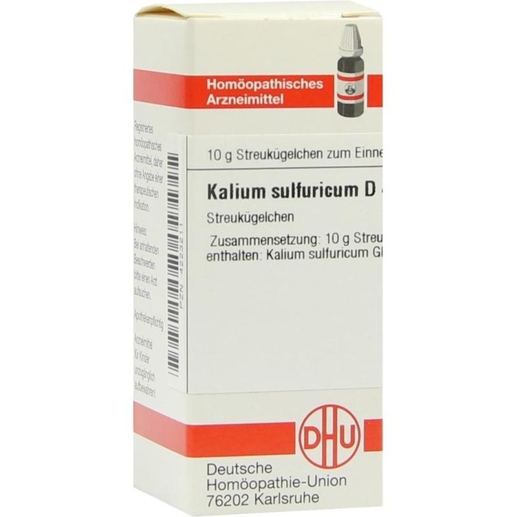 KALIUM SULFURICUM D 4 Globuli 10 g