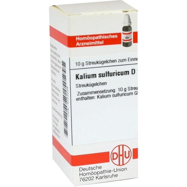 KALIUM SULFURICUM D 12 Globuli 10 g