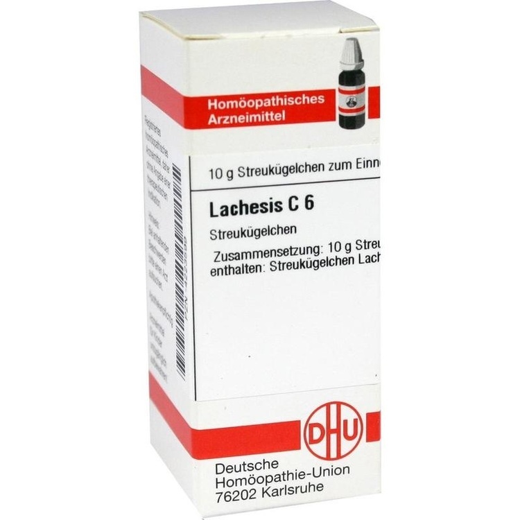 LACHESIS C 6 Globuli 10 g