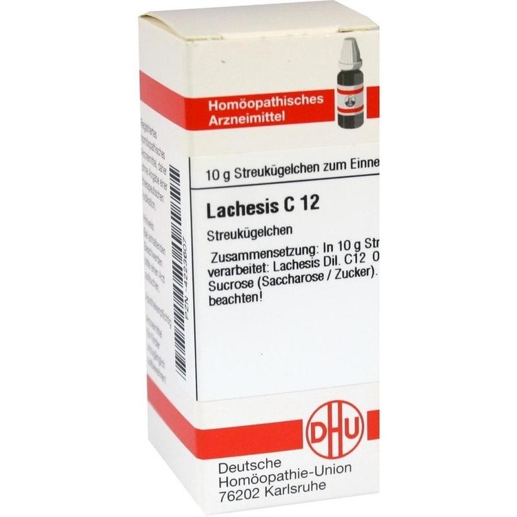 LACHESIS C 12 Globuli 10 g