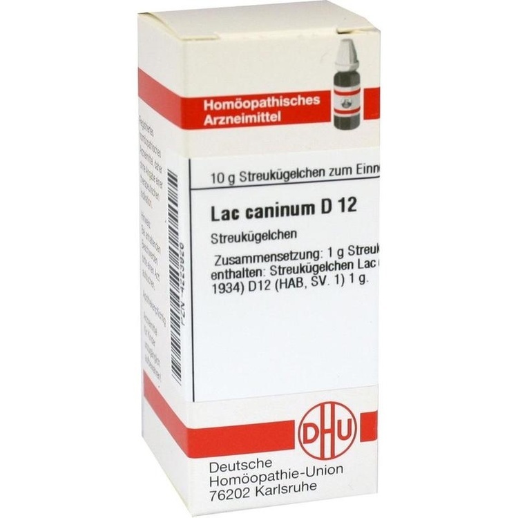 LAC CANINUM D 12 Globuli 10 g
