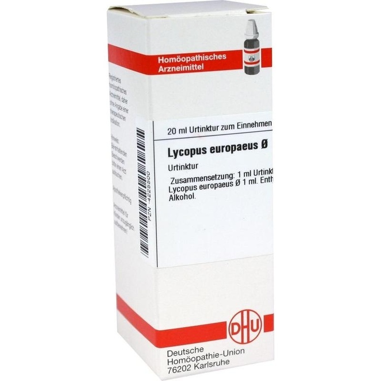 LYCOPUS EUROPAEUS Urtinktur 20 ml