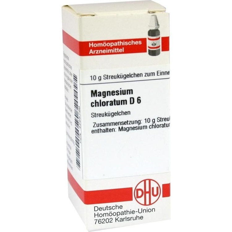 MAGNESIUM CHLORATUM D 6 Globuli 10 g