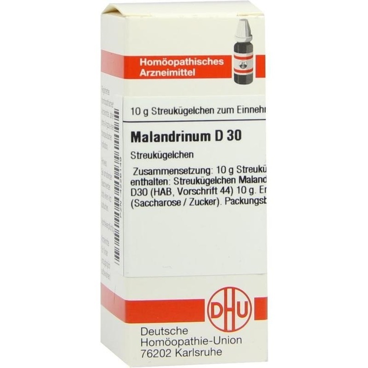 MALANDRINUM D 30 Globuli 10 g