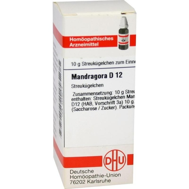 MANDRAGORA D 12 Globuli 10 g