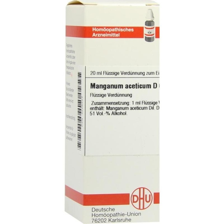 MANGANUM ACETICUM D 6 Dilution 20 ml