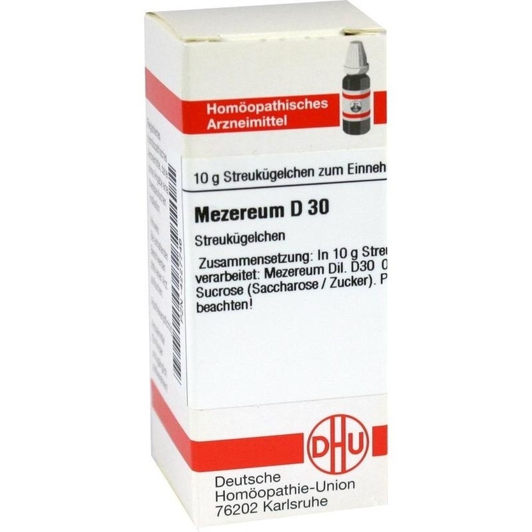 MEZEREUM D 30 Globuli 10 g