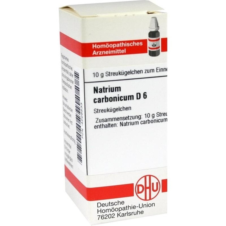 NATRIUM CARBONICUM D 6 Globuli 10 g