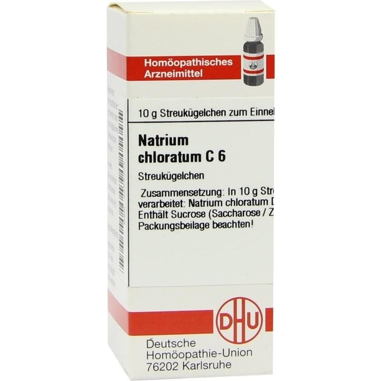 NATRIUM CHLORATUM C 6 Globuli 10 g