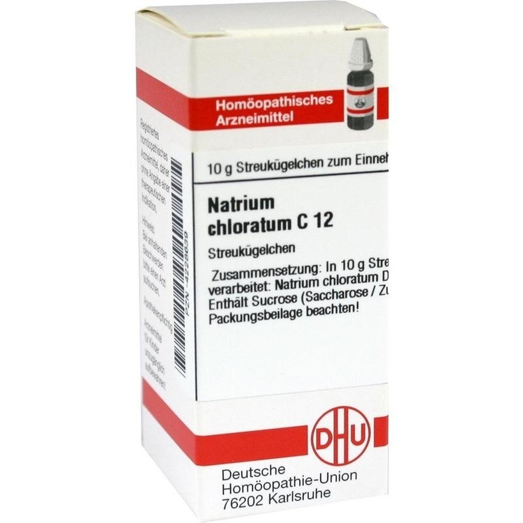 NATRIUM CHLORATUM C 12 Globuli 10 g