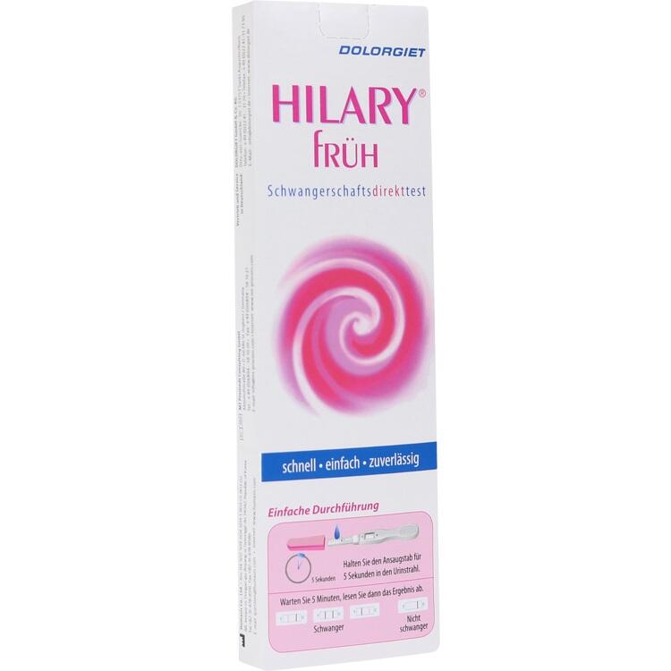 HILARY Früh Schwangerschaftstest 1 St
