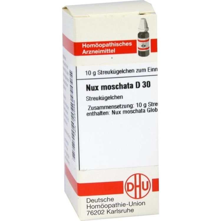 NUX MOSCHATA D 30 Globuli 10 g