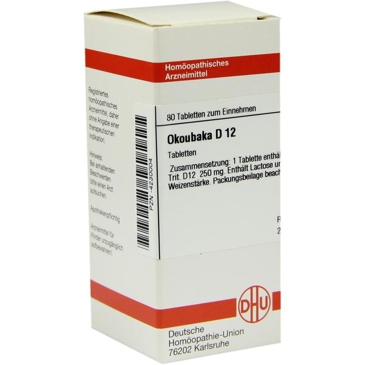 OKOUBAKA D 12 Tabletten 80 St