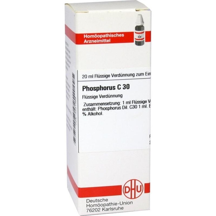 PHOSPHORUS C 30 Dilution 20 ml