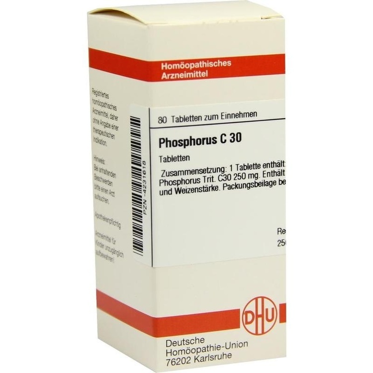 PHOSPHORUS C 30 Tabletten 80 St