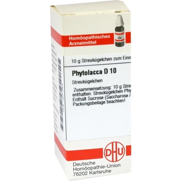 PHYTOLACCA D 10 Globuli 10 g