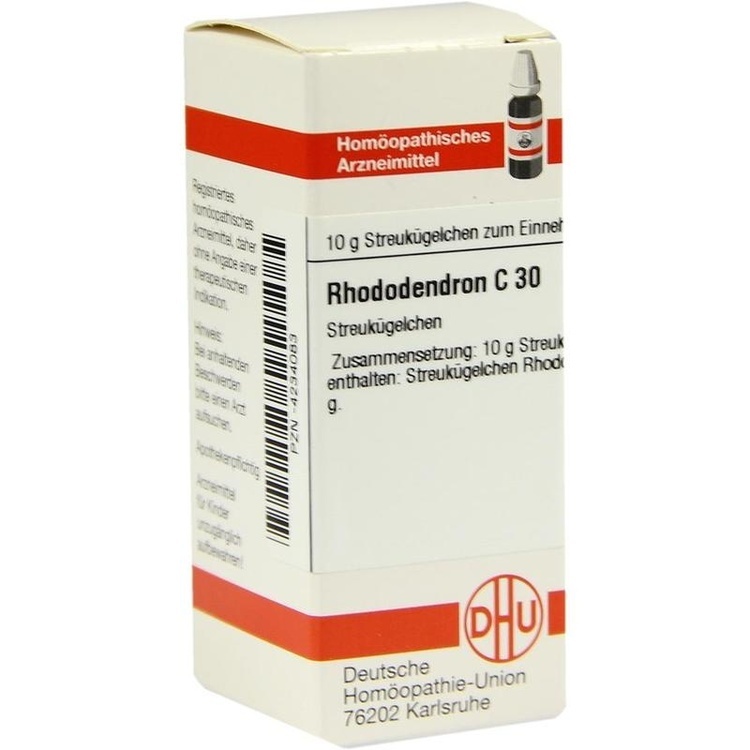 RHODODENDRON C 30 Globuli 10 g