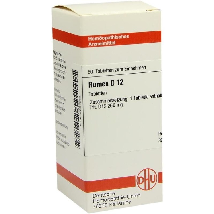 RUMEX D 12 Tabletten 80 St